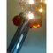 Lámpara de araña Sputnik Cactus multicolor de cristal de Murano de Simoeng, Imagen 2