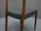 Teak Dining Chairs by Cees Braakman for Pastoe, 1960s, Set of 4 10