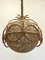 Bamboo and Rope Ceiling Light, 1970s 8