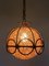 Bamboo and Rope Ceiling Light, 1970s 14