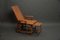 Silla plegable o sillón plegable de ratán, Francia, años 30, Imagen 3