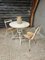 Mobilier de Jardin Bistro, 1950s, Set de 3 2