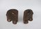 Elephants Book Supports in Bronze from Kunsthaus Kopp, 1960s, Set of 2 2