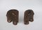 Elephants Book Supports in Bronze from Kunsthaus Kopp, 1960s, Set of 2, Image 2