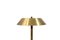 Teak & Brass President Table Lamp by Jo Hammerborg for Fog & Mørup, 1960s, Image 2