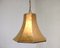 Ceramic and Gold-Colored Brass Ceiling Lamp, 1960s, Image 3