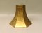 Ceramic and Gold-Colored Brass Ceiling Lamp, 1960s 21