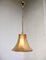 Deckenlampe aus Keramik & Goldfarbenem Messing, 1960er 4