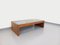 Vintage Brutalist Coffee Table in Oak and Ceramic, 1970s, Image 6