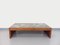 Vintage Brutalist Coffee Table in Oak and Ceramic, 1970s, Image 3