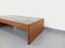 Vintage Brutalist Coffee Table in Oak and Ceramic, 1970s 9