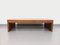 Vintage Brutalist Coffee Table in Oak and Ceramic, 1970s 4