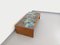 Vintage Brutalist Coffee Table in Oak and Ceramic, 1970s, Image 7