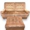 Vintage Modular Sofa with Footstool, 1980s, Set of 7, Image 14