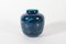 Blue Jar Vase with Fish Motif by Nils Thorsson for Royal Copenhagen, Denmark, 1961, Image 2