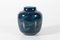Blue Jar Vase with Fish Motif by Nils Thorsson for Royal Copenhagen, Denmark, 1961 6