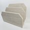 Italian Travertine Magazine Rack, 1990s, Image 1