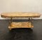 Vintage Hollywood Regency Marble and Decorative Brass Two-Tier Coffee Table, 1970s 6