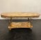 Vintage Hollywood Regency Marble and Decorative Brass Two-Tier Coffee Table, 1970s, Image 6