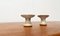 Mid-Century Danish Studio Pottery Candleholders, 1960s , Set of 2 9