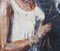 Artista di scuola, Francia, Ritratto di donna e cavallo, anni '80, Olio su tavola, con cornice, Immagine 13