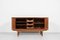 Mid-Century Danish Compact Sideboard with Tambour Doors in Teak by Johannes Andersen for Silkeborg, 1960s 2