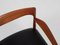 Mid-Century Danish Chair with Armrests in Teak and New Skai by Arne Vodder for Vamo, 1960s, Image 4