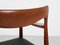 Mid-Century Danish Chair with Armrests in Teak and New Skai by Arne Vodder for Vamo, 1960s 6