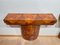 Art Deco Console Tables in Walnut Veneer and Macassar, France, 1930s, Set of 2 3