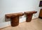 Art Deco Console Tables in Walnut Veneer and Macassar, France, 1930s, Set of 2 11