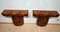 Art Deco Console Tables in Walnut Veneer and Macassar, France, 1930s, Set of 2, Image 2