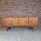 Credenza in teak con ante scorrevoli, Danimarca, anni '60, Immagine 1