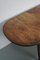 Large Dutch Oval Teak Dining Table 18