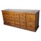 English Pine Apothecary Cabinet or Bank of Drawers, 1890s 1