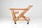 Italian Bar or Serving Cart Trolley attributed to Cesare Lacca for Cassina, 1950s, Image 11