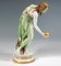 Art Nouveau Young Lady Ball Player Figurine by Walter Schott, Meissen, 1910s 3