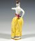 Figura de bailarina española con abanico y castañuelas atribuida a Paul Scheurich, Meissen, años 30, Imagen 4
