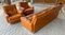 Sofa und Sessel aus Leder von Roche Bobois, 3 . Set 4