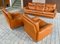 Sofa and Lounge Chairs in Leather from Roche Bobois, Set of 3 1