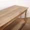 French Bleached Oak Drapers Table, Image 9