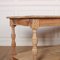 French Bleached Oak Drapers Table, Image 2