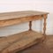 French Bleached Oak Drapers Table, Image 6