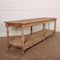 French Bleached Oak Drapers Table, Image 1