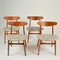 Oak Ch30 Dining Chairs attributed to Hans J. Wegner for Carl Hansen & Son, 1954, Set of 4 2