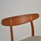 Oak Ch30 Dining Chairs attributed to Hans J. Wegner for Carl Hansen & Son, 1954, Set of 4, Image 9