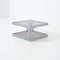 Low Aluminum Side Table by Pierre Vandel, 1970s 9