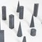 Geometric Zinc Models, 1940s, Set of 12, Image 16