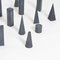 Geometric Zinc Models, 1940s, Set of 12 7