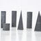 Geometric Zinc Models, 1940s, Set of 12 11