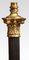 Korinthische Säulen-Tischlampe aus Messing 4